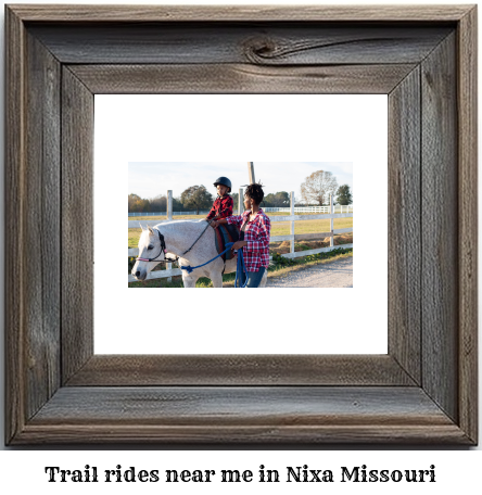 trail rides near me in Nixa, Missouri